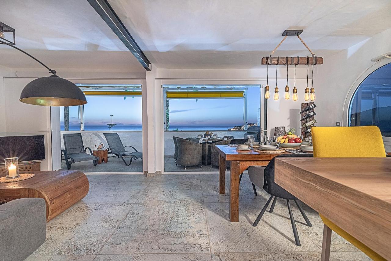 Mogan Luxury Apartment, Sea Views, Jacuzzi And Sauna. Екстер'єр фото