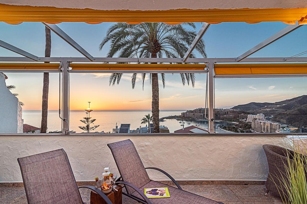 Mogan Luxury Apartment, Sea Views, Jacuzzi And Sauna. Екстер'єр фото
