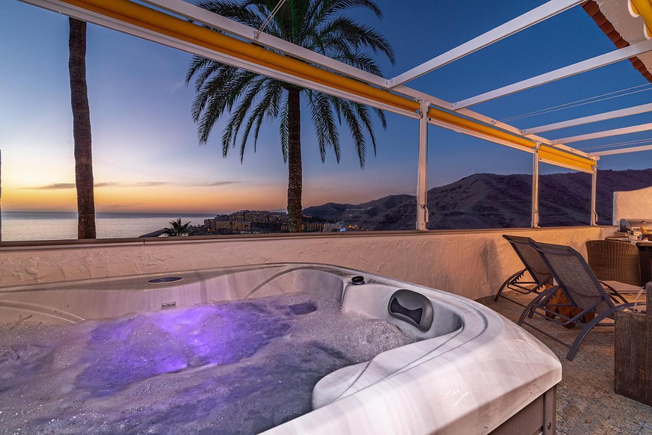Mogan Luxury Apartment, Sea Views, Jacuzzi And Sauna. Екстер'єр фото