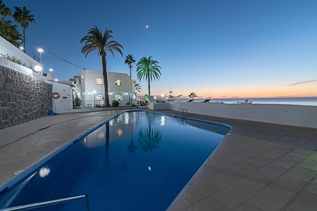 Mogan Luxury Apartment, Sea Views, Jacuzzi And Sauna. Екстер'єр фото